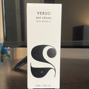 $150 msrp new in box verso Day Cream with Retinol 8 50ml